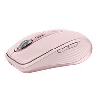 Logitech MX Anywhere 3S Wireless Bluetooth Fast Scrolling Mouse with Programmable Buttons – Rose