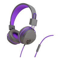 JLab JBuds Studio Over Ear Kids Wired Headphones - Purple/Gray