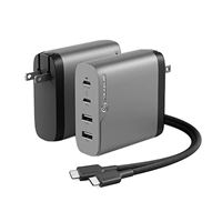  ALOGIC 100W Rapid Power 4-Port USB PD GaN Charger (Space Gray)