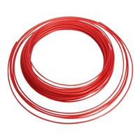 ProtoPlant 1.75mm PLA Metallic 3D Printer Filament Single Color 0.11 lbs. (0.05 kg) - Candy Apple