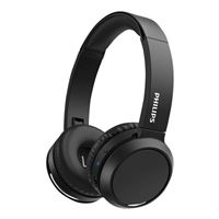 Philips H5205BL Over Ear Wireless Bluetooth Headphones - Black