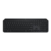 Logitech MX Keys S Low-Profile Wireless Keyboard - (Black)