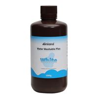 Inland 405nm UV Curing Water Washable Plus 3D Printer Resin 0.5 kg (1.1 lbs.)  - White