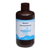 Inland 405nm UV Curing Water Washable Plus 3D Printer Resin 0.5 kg (1.1 lbs.) - Alomd