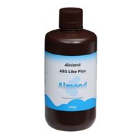 Inland 405nm UV Curing ABS-Like Plus 3D Printer Resin 1 kg (2.20 lbs.) - Almond