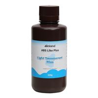 Inland 405nm UV Curing ABS-Like Plus 3D Printer Resin 0.5 kg (1.10 lbs.) - Transparent Light Blue