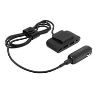 Belkin BoostCharge 30W USB-C Car Charger with 4-Port USB Power Extender