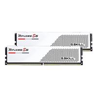 G.Skill Ripjaws S5 32GB (2 x 16GB) DDR5-6000 PC5-48000 CL30 Dual Channel Desktop Memory Kit F5-6000J3040F16GX2-RS5W - White