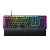 Razer BlackWidow V4 Wired Mechanical Gaming Keyboard (Green Switches) with Razer Chroma RGB - Black