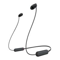 Sony WI-C100 Bluetooth Wireless Earbuds - Black