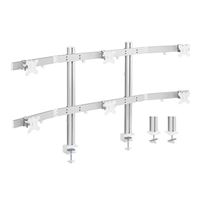 Inland Heavy Duty Height Adjustable Monitor Stand for 6 Monitor