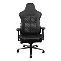 Inland Kage Gaming Chair with Adjustable Lumbar - Black/White