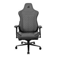 Inland Kage Gaming Chair with Adjustable Lumbar - Gray/Black
