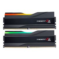 G.Skill Trident Z5 RGB 48GB (2 x 24GB) DDR5-6400 PC5-51200 CL32 Dual Channel Desktop Memory Kit F5-6400J3239F24GX2-TZ5RK - Black