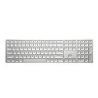HP 970 Programmable Wireless Keyboard (Silver)