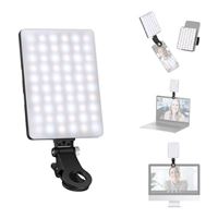Neewer LED Video Conference Light Kit with Clip & Phone Holder for iPhone/Tablet/Laptop