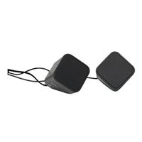 Inland SK473 Desktop Speakers USB 2.0 Powered 6W Computer Speaker for PC and Laptop - Black