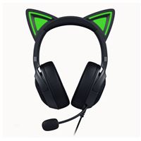 Razer Kraken Kitty V2 USB Headset with RGB Kitty Ears - Black