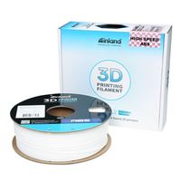 Inland 1.75mm ABS High Speed 3D Printer Filament 1.0 kg (2.2 lbs.) Cardboard Spool - White