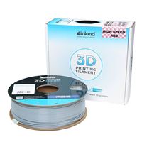 Inland 1.75mm ABS High Speed 3D Printer Filament 1.0 kg (2.2 lbs.) Cardboard Spool - Gray