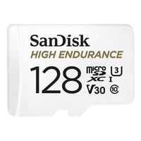 SanDisk 128GB High Endurance microSDXC Class 10 / UHS-I Flash Memory Card with Adapter