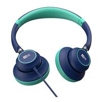 Meeaudio KidJamz KJ45 Children Safe Listening Headphones - Blue/Teal