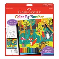 Faber-Castell Color by Number Forest Friends