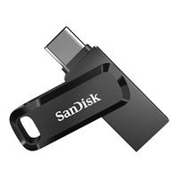 SanDisk 128GB Ultra Dual Drive Go SuperSpeed USB 3.1 (Gen 1) Type-C Flash Drive - Black