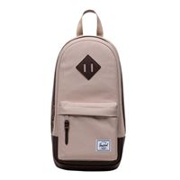 Herschel Supply Company Heritage Shoulder Bag - Light Taupe/Chicory Coffee