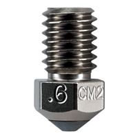 Micro Swiss CM2 RepRap (V6) 1.75 Nozzle - Copper Core, M2 Hardened Steel Tip .6mm