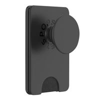 PopSockets iPhone PopWallet+ for MagSafe - Black