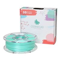 Cookiecad 1.75mm PLA 3D Printer Filament Single Color 1.0 kg (2.2 lbs.) Spool - Mint Green Elixir