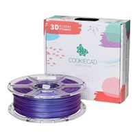 Cookiecad 1.75mm PLA 3D Printer Filament Single Color 1.0 kg (2.2 lbs.) Spool - Witch Blue Elixir