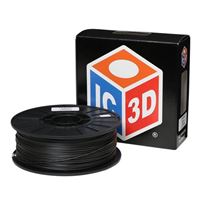 IC3D 1.75mm PETG  3D Printer Filament Single Color 1.0 kg (2.2 lbs.) Spool - Carbon Fiber