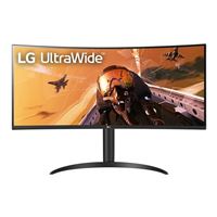 LG 34WP75C-B UltraWide 34&quot; 2K QHD (3440 x 1440) 160Hz Curved Screen Gaming Monitor