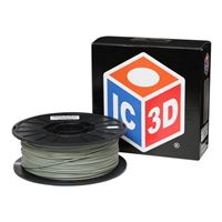IC3D 1.75mm PETG Recycled 3D Printer Filament Single Color 1.0 kg (2.2 lbs.) Spool - Drifting Fog
