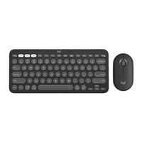 Logitech K380 + M350 Wireless Keyboard and Mouse Combo - Slim Portable Design