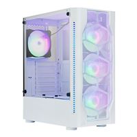 Inland X1 Tempered Glass ATX Mid-Tower Computer Case - White