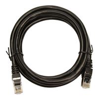 Inland 7 Ft. CAT 7 Stranded SSTP, 26 Gauge Ethernet Cable - Black