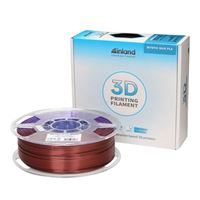 Inland 1.75mm PLA Silky 3D Printer Filament Triple Color 1.0 kg (2.2 lbs.) Spool - Mystic (Copper Purple Green)