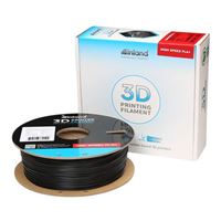 Inland 1.75mm PLA+ High Speed 3D Printer Filament 1.0 kg (2.2 lbs.) Cardboard Spool - Black