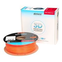 Inland 1.75mm PLA+ High Speed 3D Printer Filament 1.0 kg (2.2 lbs.) Cardboard Spool - Orange