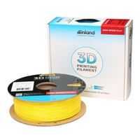 Inland 1.75mm PLA+ High Speed 3D Printer Filament 1.0 kg (2.2 lbs.) Cardboard Spool - Yellow
