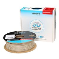 Inland 1.75mm PLA+ High Speed 3D Printer Filament 1.0 kg (2.2 lbs.) Cardboard Spool - Bone White