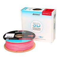 Inland 1.75mm PLA+ High Speed 3D Printer Filament 1.0 kg (2.2 lbs.) Cardboard Spool - Pink