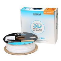 Inland 1.75mm PETGHigh Speed 3D Printer Filament 1.0 kg (2.2 lbs.) Cardboard Spool - White