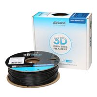 Inland 1.75mm ABS+High Speed 3D Printer Filament 1.0 kg (2.2 lbs.) Spool - Black