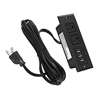  CCCEI Surge Protector 6 Outlets High AMP Power Strip