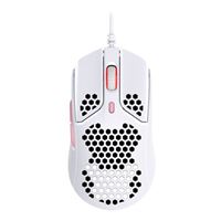 HyperX Pulsefire Haste Lightweight RGB Wired Optical Gaming Mouse - White/Pink
