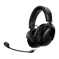 HyperX Cloud III Wireless – Gaming Headset for PC, PS5, PS4, up to 120-Hour Battery, 2.4GHz Wireless, 53mm Angled Drivers, Memory Foam, Durable Frame, 10mm Microphone-Black